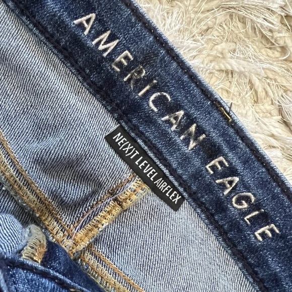 American Eagle Airflex+ Men's Ripped Denim At The Knee Jean NWOT - Picture 8 of 9